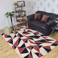 Hand Tufted Contemporary Wool 9'x12' Area Rug P13668