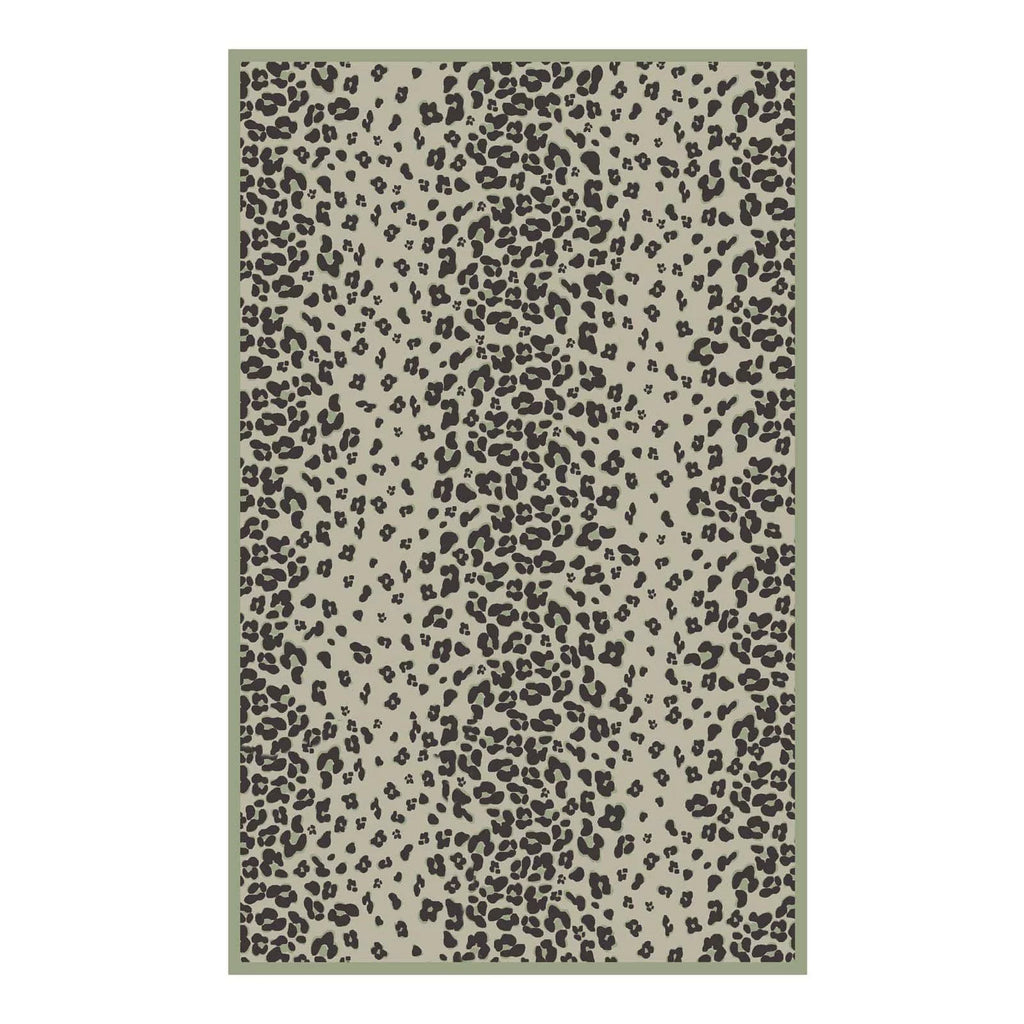 Grassland Green 8' x 10' Spotted Area Rug J824