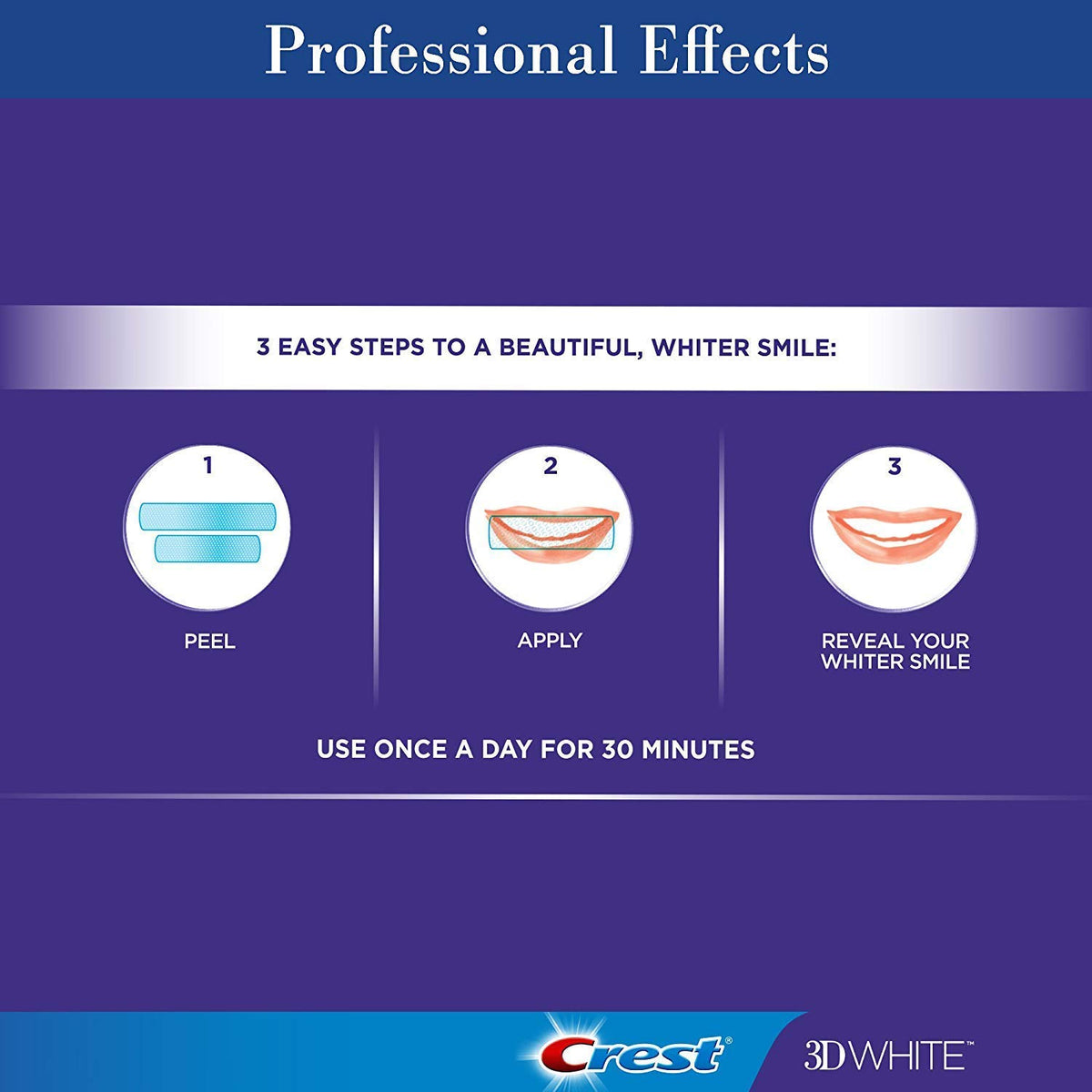 80 Count Whitening Strips Kit P49280