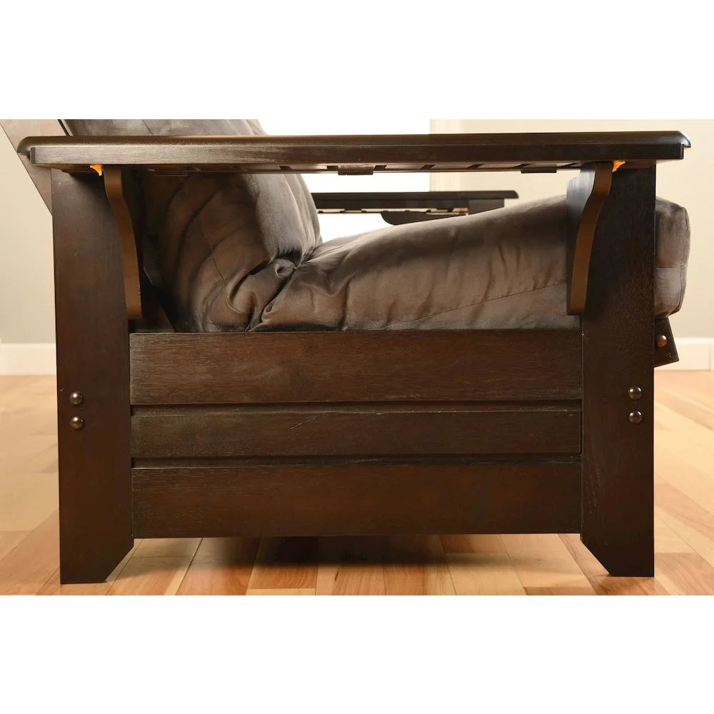 Queen Espresso Storage Drawers Bed Frame V662615