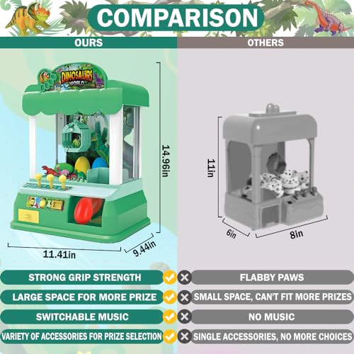 Large Dinosaur Claw Machine for Kids U90685