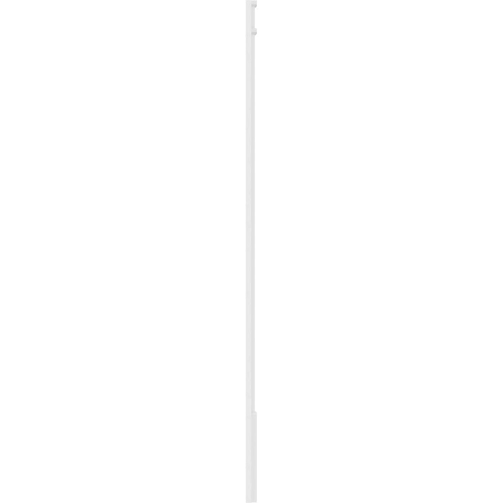 8x22W x 108x22H x 2x22P Flat Panel PVC Pilaster with Decorative Capital & Base (Pair) C6820