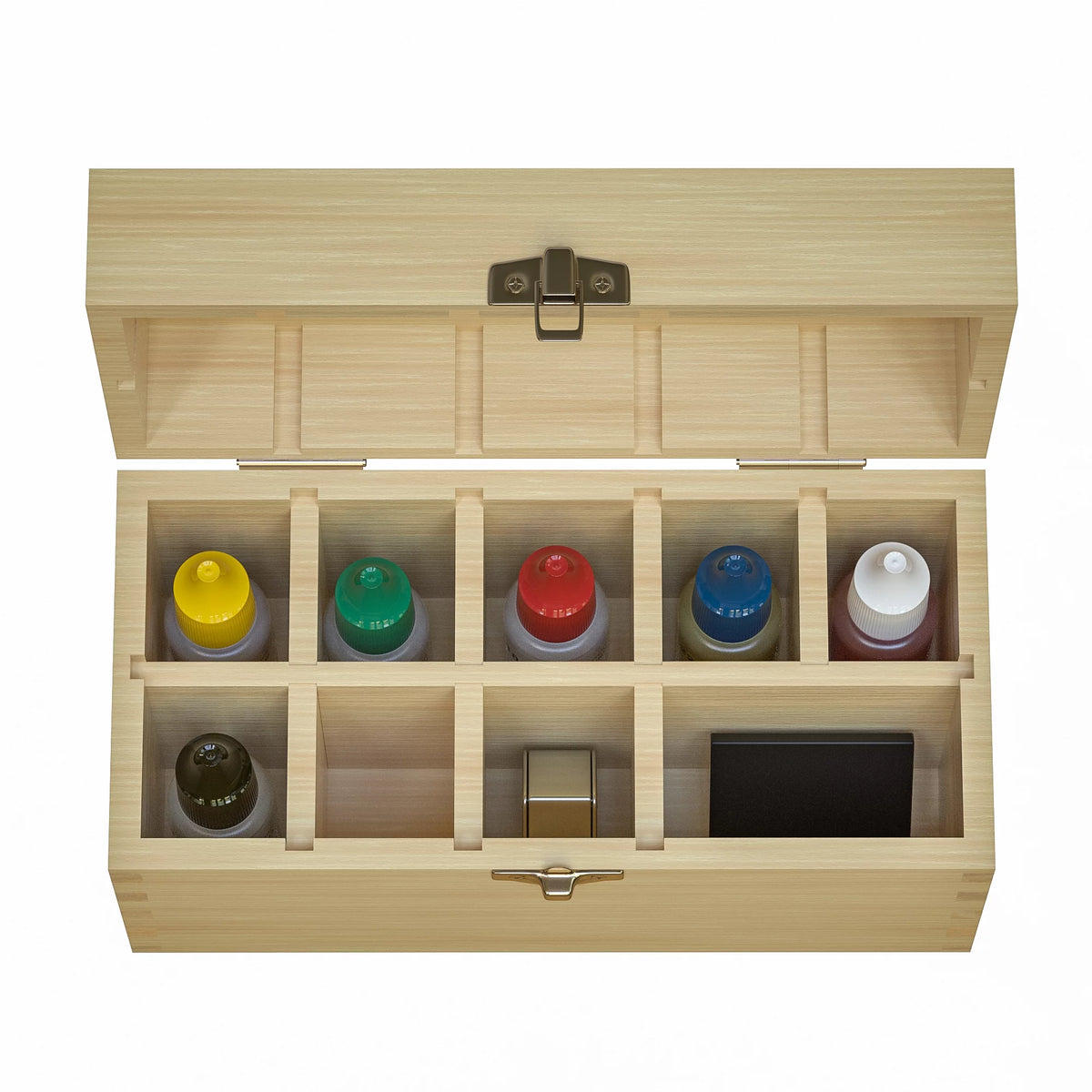 Jewelry Test Kit with Storage Box for 10K 14K 18K 22K 24K Sterling Precious Metals R783