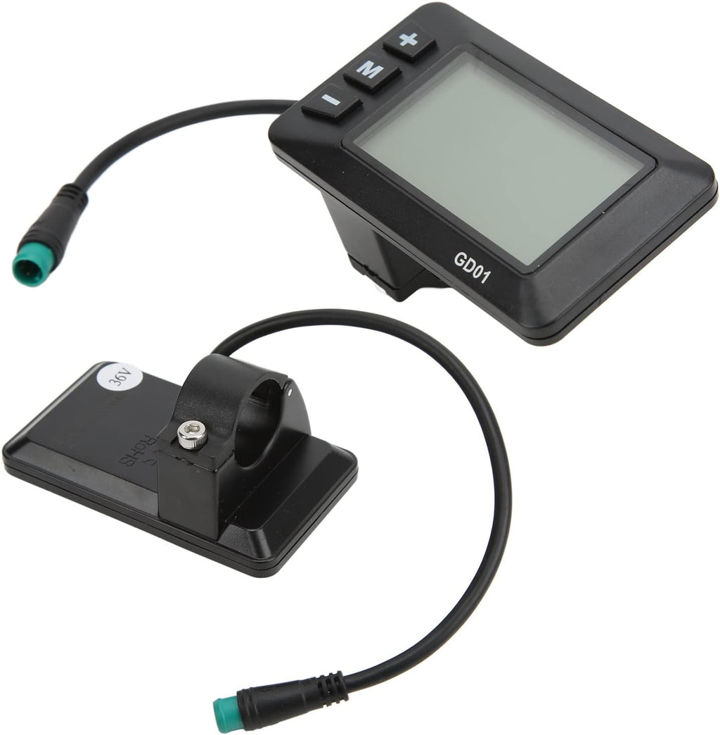 5 Pin Waterproof Speedometer and Odometer with Backlight LCD Display D917