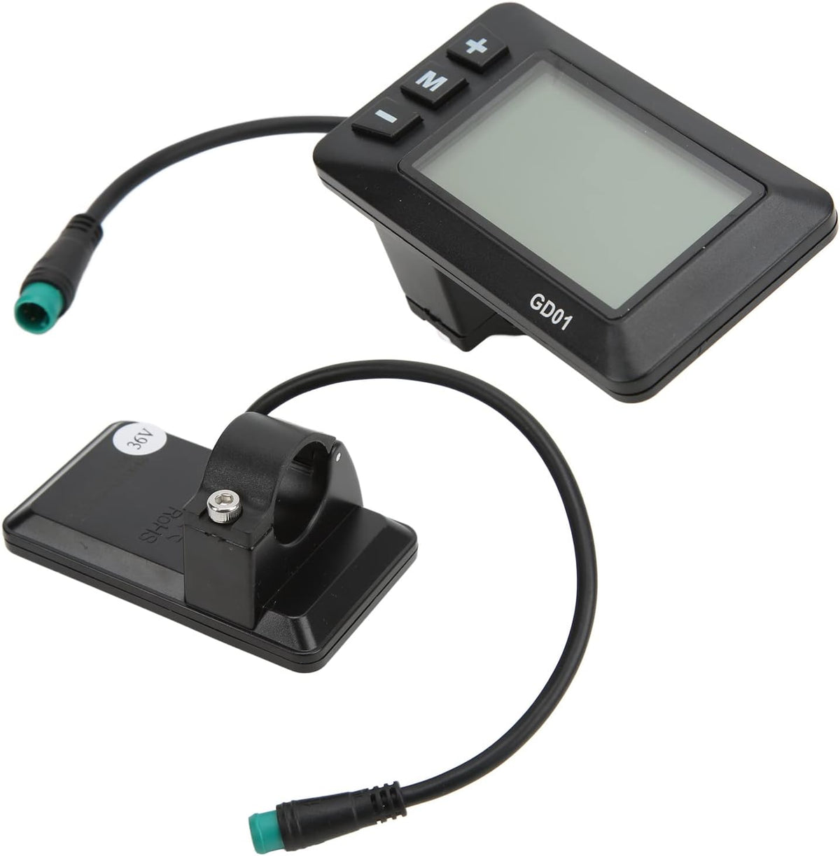 5 Pin Waterproof Speedometer and Odometer with Backlight LCD Display D917