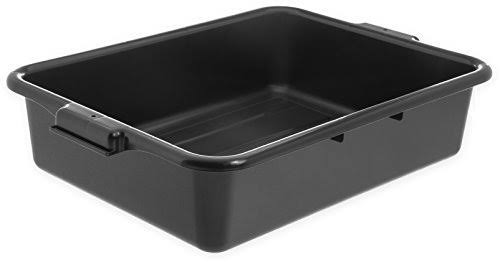 Black Ergonomic Wash Basin Tote Box Z35649