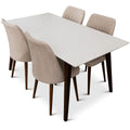 Mid Century Modern Kitchen Table and Chairs for 4 A794