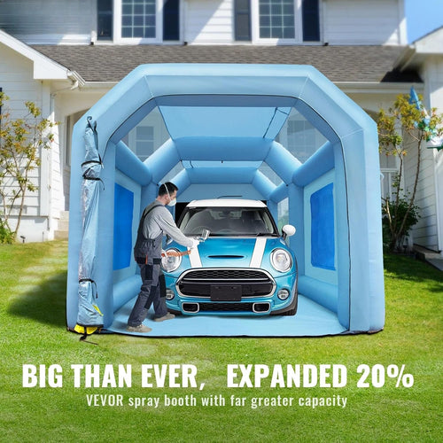 20x10x8ft Inflatable Spray Booth with Blowers Air Filter System I744