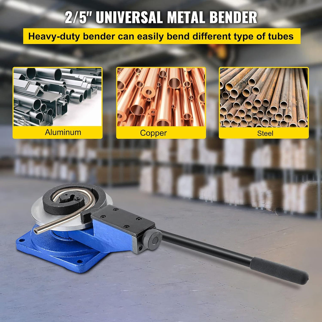 Metal Scroll Bender with 3 Scroll Bender Tools F86631