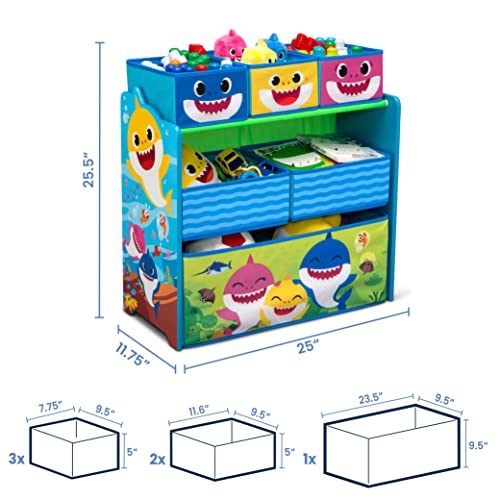 6 Bin Toy Storage Organizer R4588