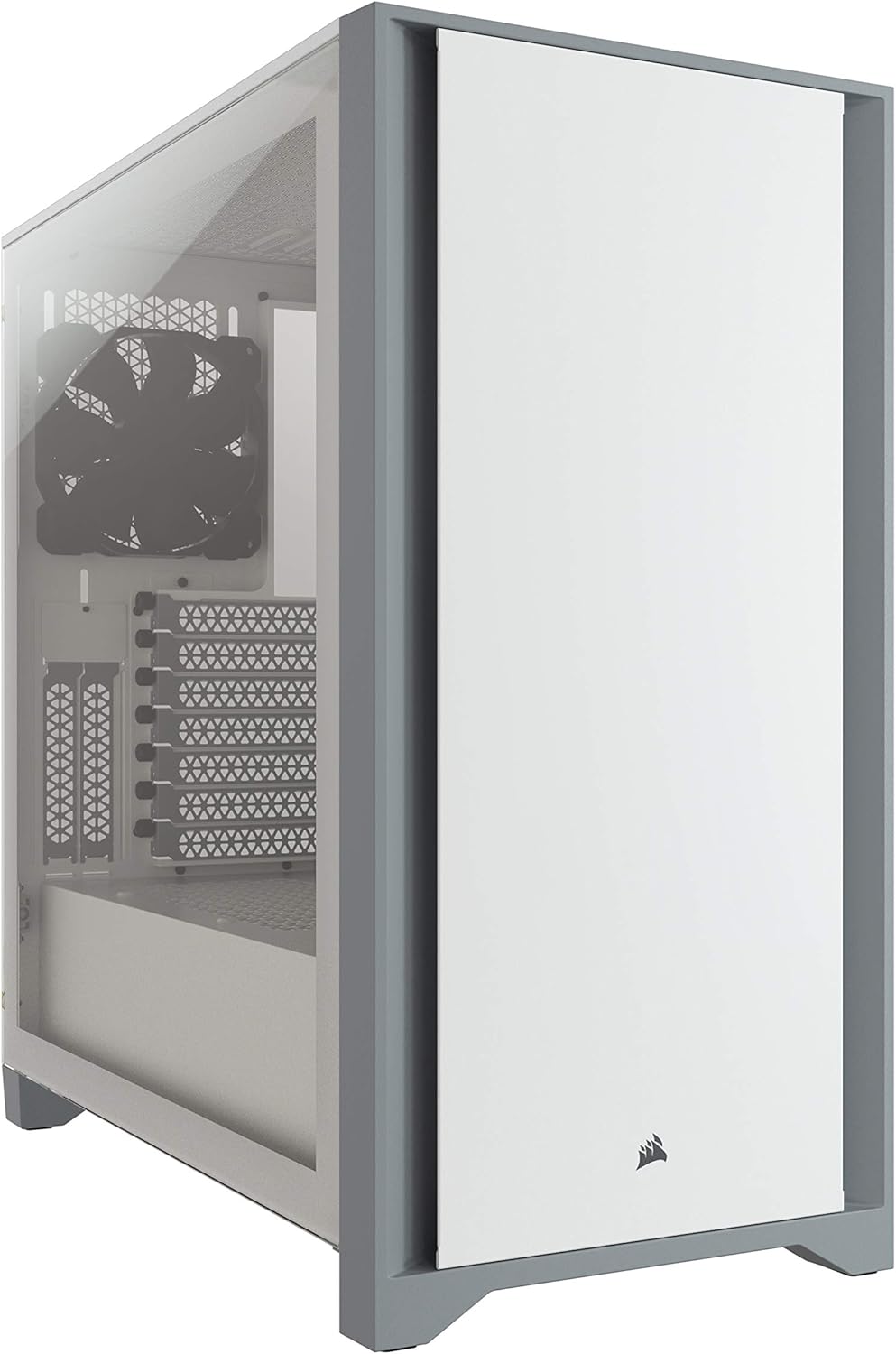 Black Tempered Glass Mid-Tower ATX PC Case I9108