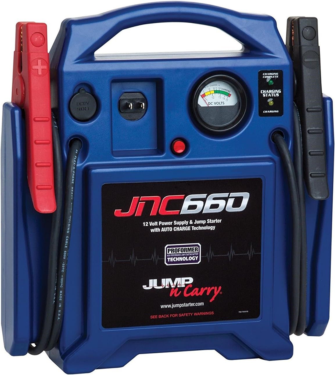 1700 Peak Amp 12 Volt Jump Starter T91743