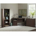 Antique Cherry Rectangular Computer Desk Office Set R93903