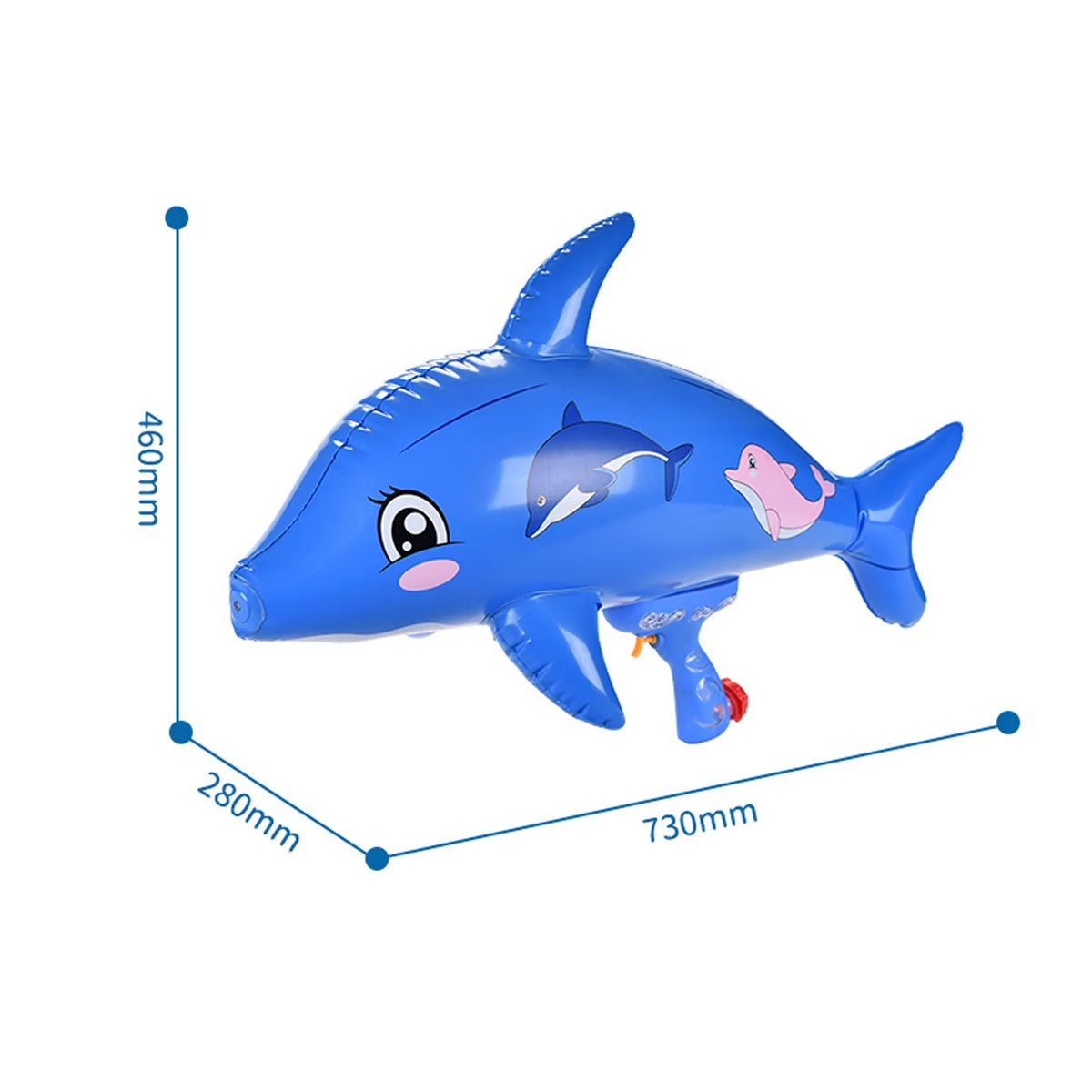 Blue Dolphin Inflatable Pool Hammer I567732