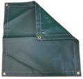 10x10 Forest Green Vinyl Coated Tarp 18 oz. K1375