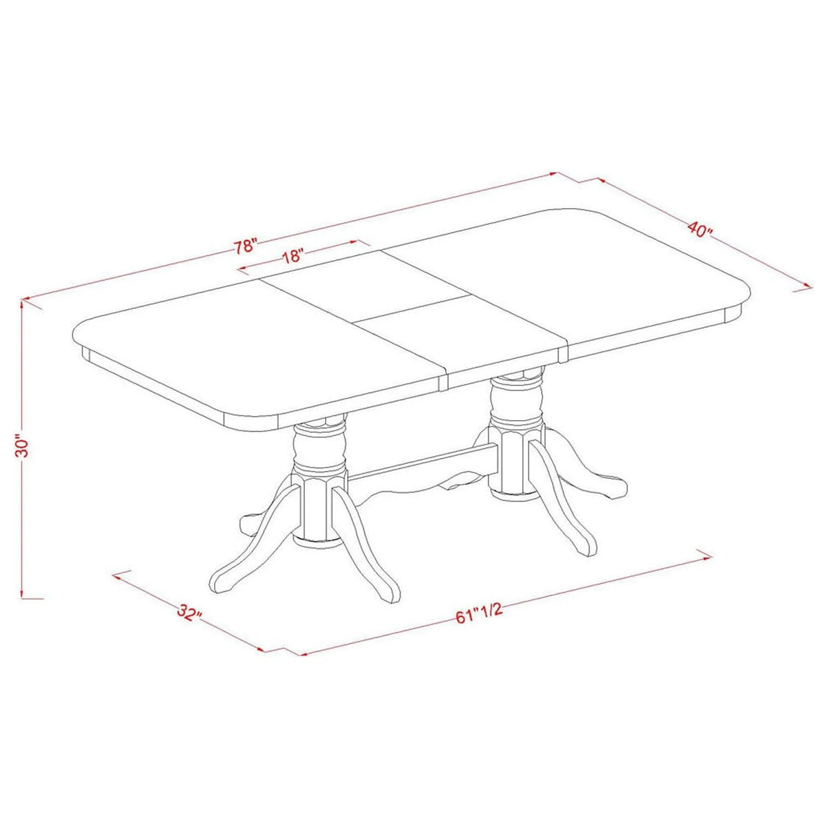 Dining Table And Chairs X7405