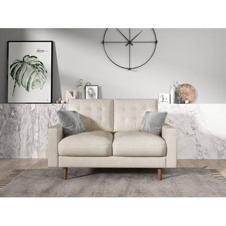 Beige Loveseat L75471