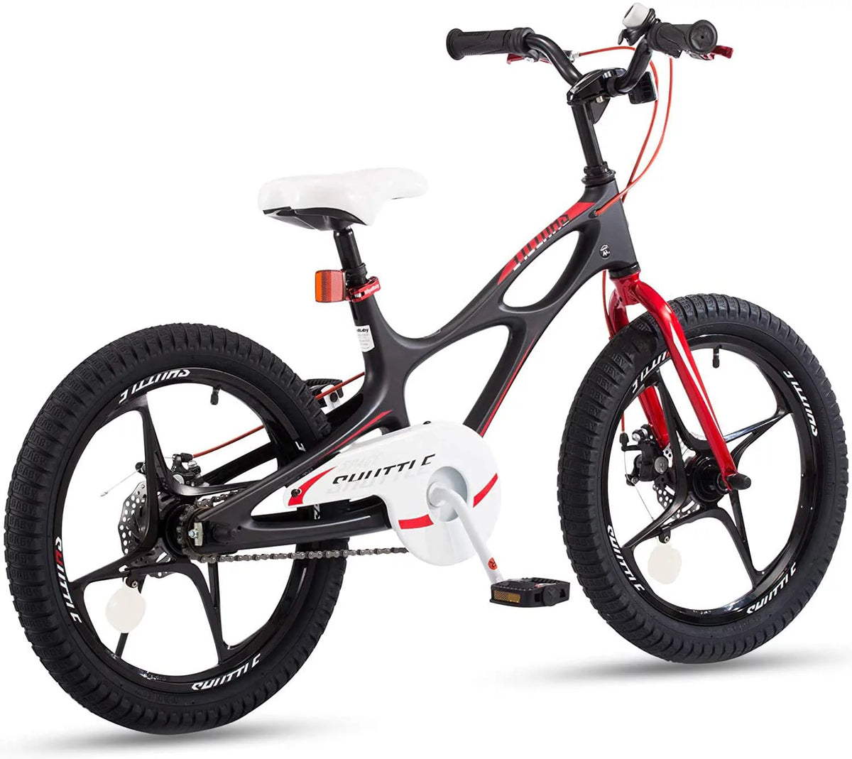 White 18 inch Kid's Bike L414