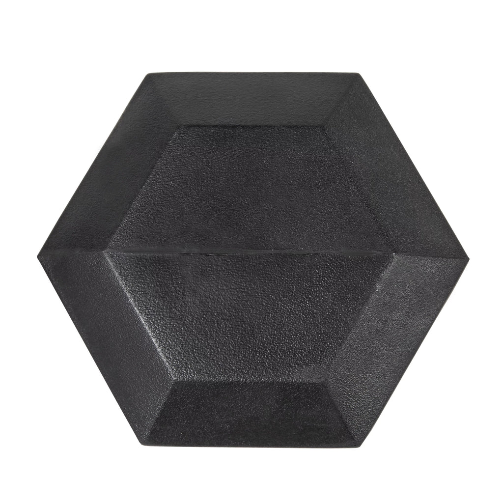 25lb Rubber Hex Dumbbell T365