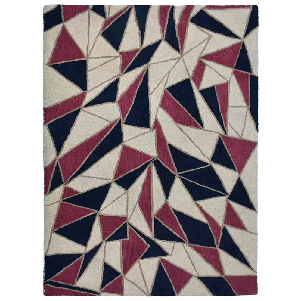 Hand Tufted Contemporary Wool 9'x12' Area Rug P13668