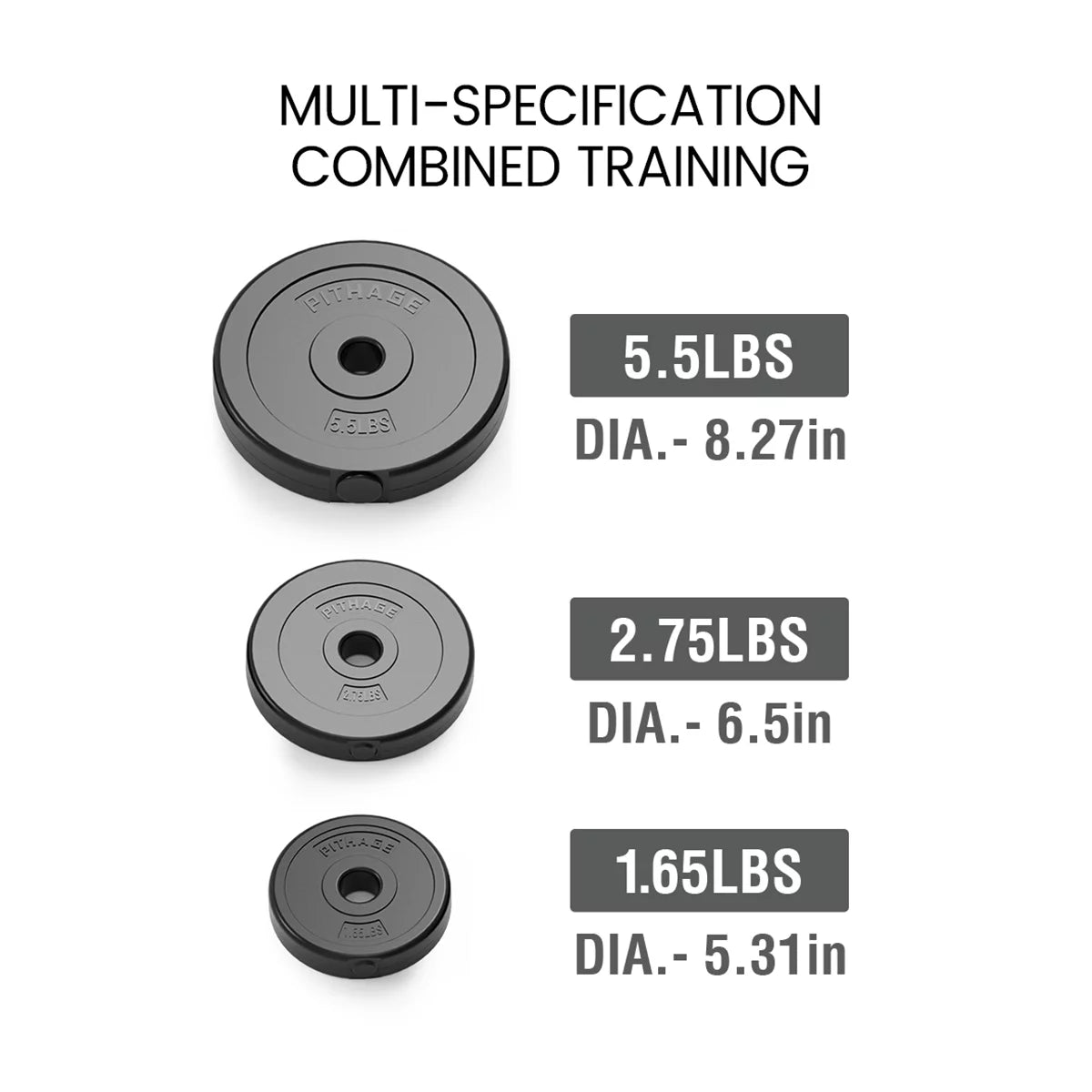 Adjustable Weight Dumbbell Set of 2 20lbs M6092