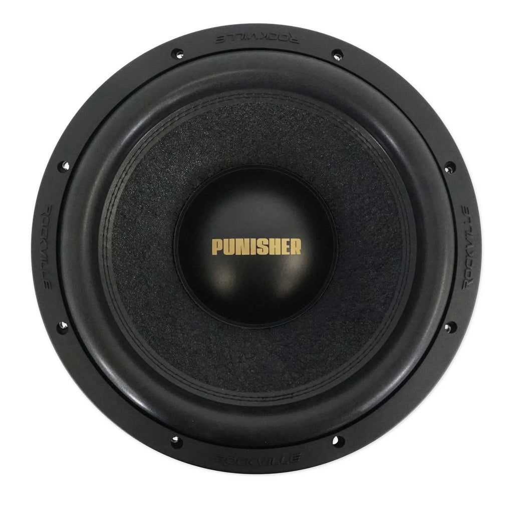 12" 5600w Peak Dual 2-Ohm Car Audio Subwoofer M74324