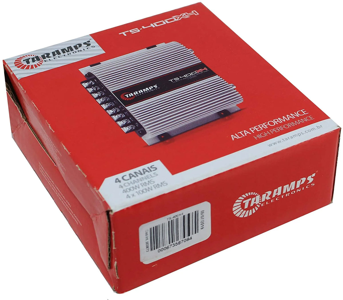 Full Range 4 Channel 400W Class D Car Audio Amplifier D494131