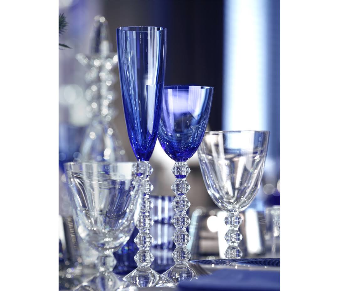 Blue Wine Glass Set of 2 F705
