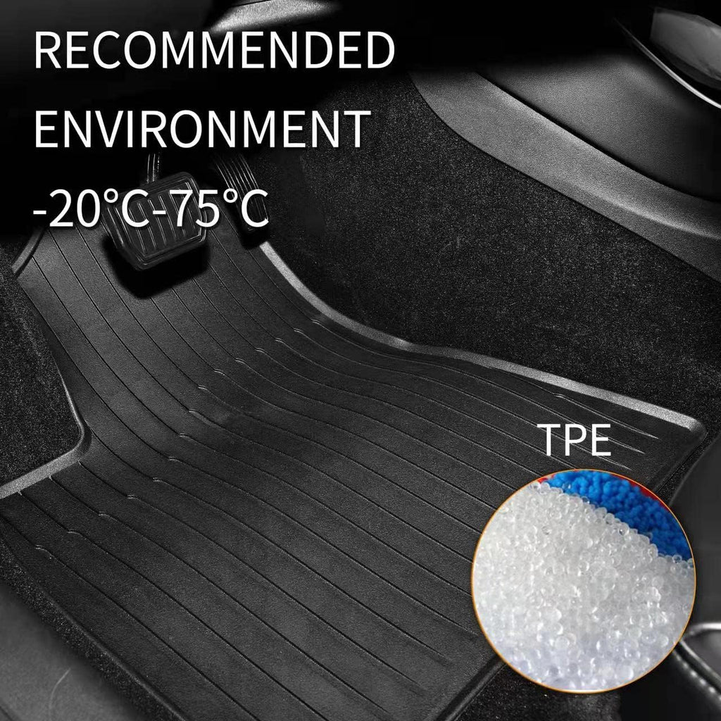 TPE Car Floor Mats 4pcs M238