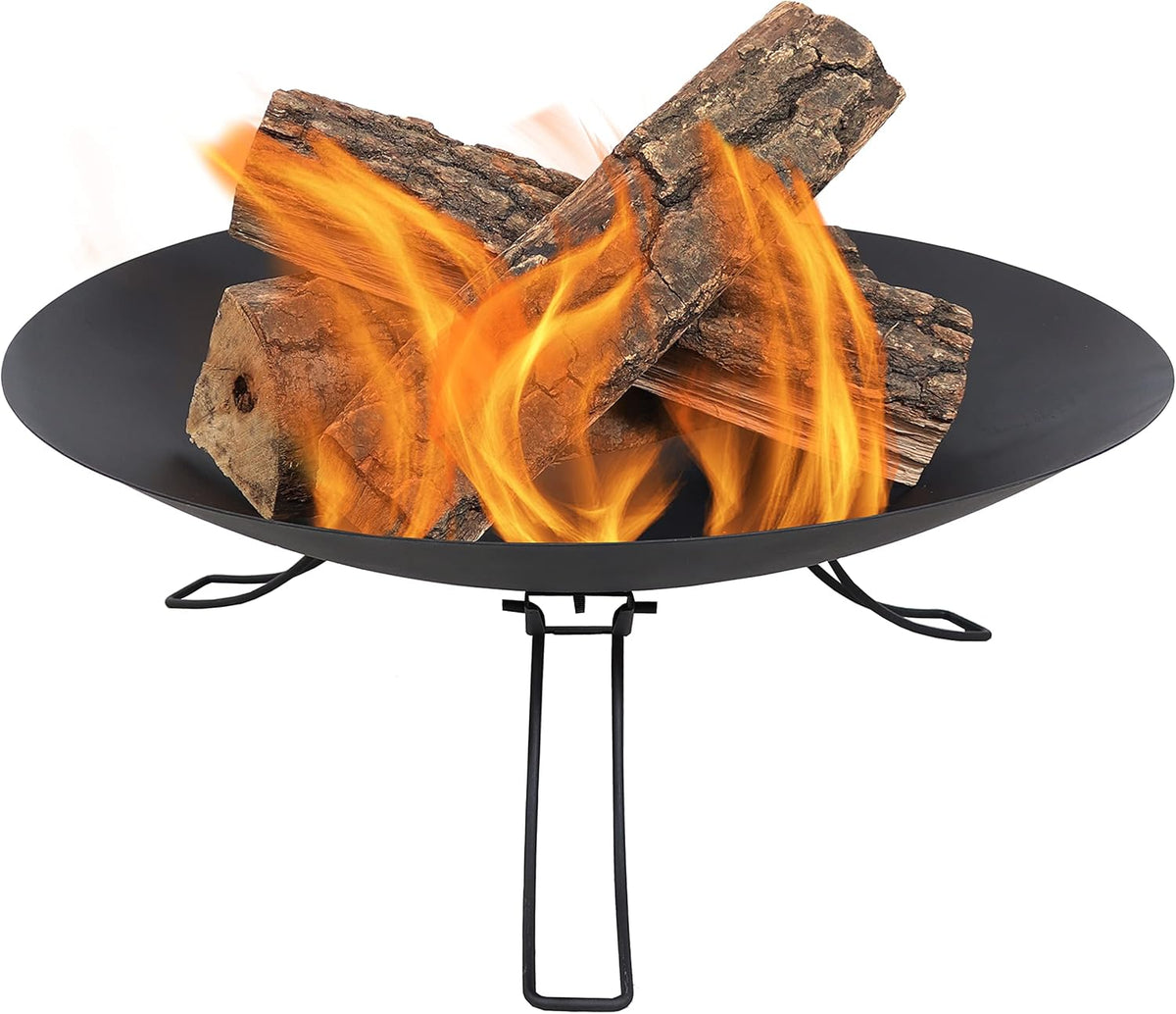 Portable Folding Wood-Burning Steel Fire Pit S630