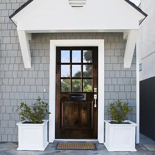 Black Galvanized Steel Locking Mailbox Door Drop Box F549806