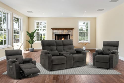 2 Piece Power Reclining Sofa Set M215