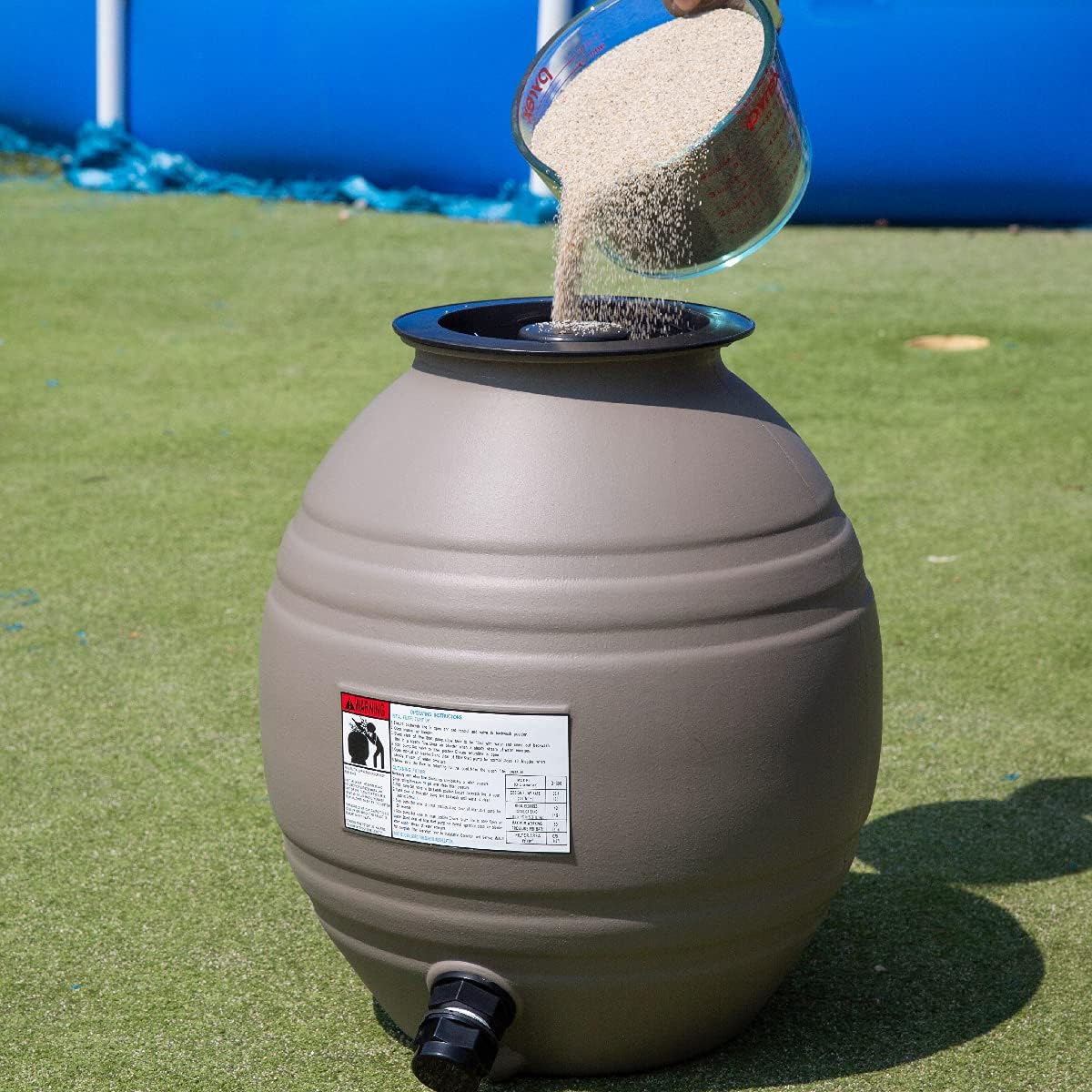 13" Sand Filter Above Ground Swimming Pool Pump Set D475