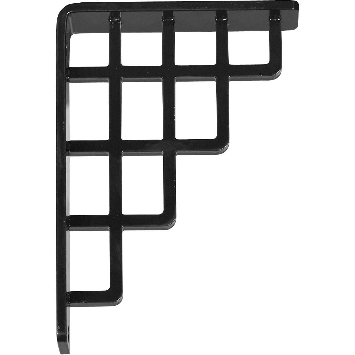 Wrought Iron Bracket Antiqued Bronze Triple Center brace S64546
