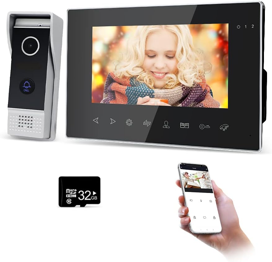 7 inch WiFi Video Door Phone with Outdoor Camera U84772