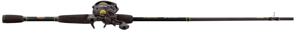 Black Baitcast Reel and Fishing Rod Combo S757