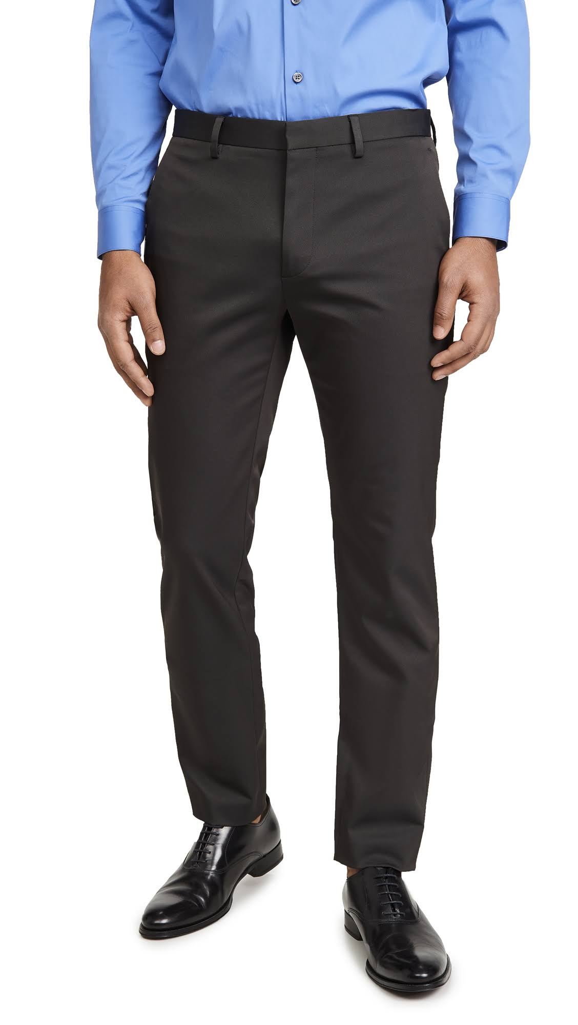 Brown Technical Twill Pants U39448