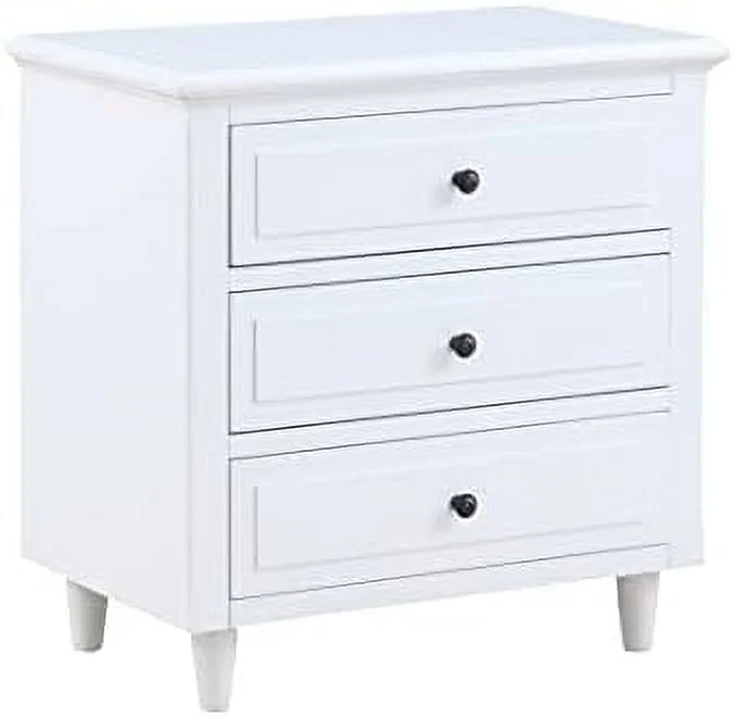 3 Drawer Nightstand Bedside Table with Hidden Space X765