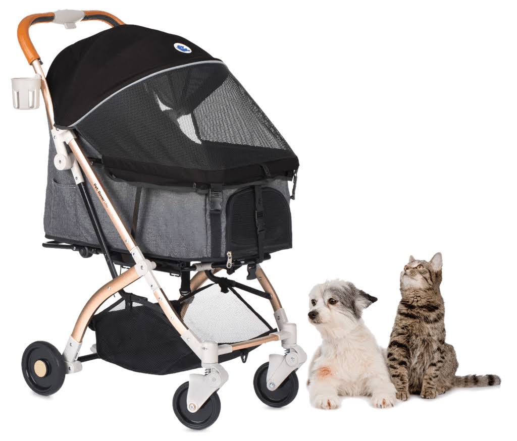 Black Small Pet Stroller O6846