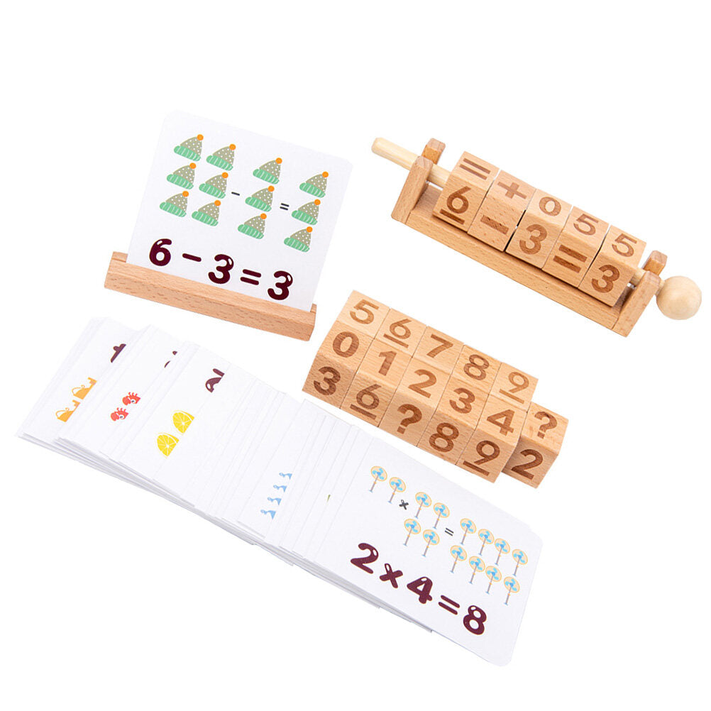 Wooden Learning String Toy Building Blocks R6567