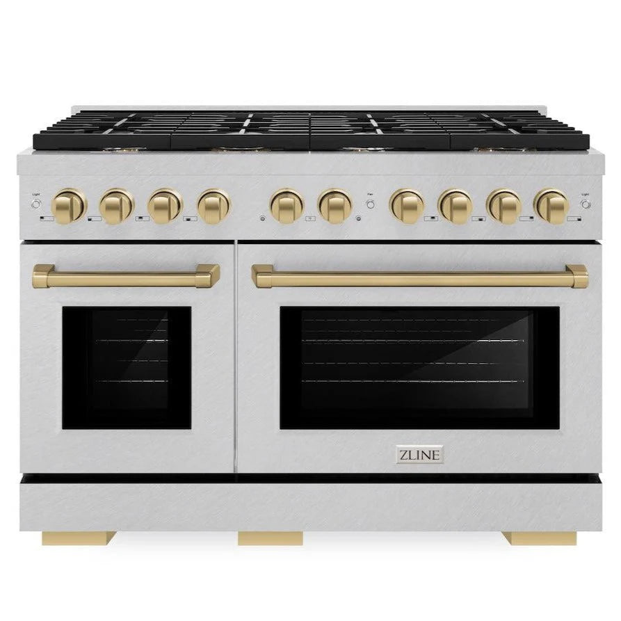 48 6.7 cu. ft. Double Oven Gas Range P1856