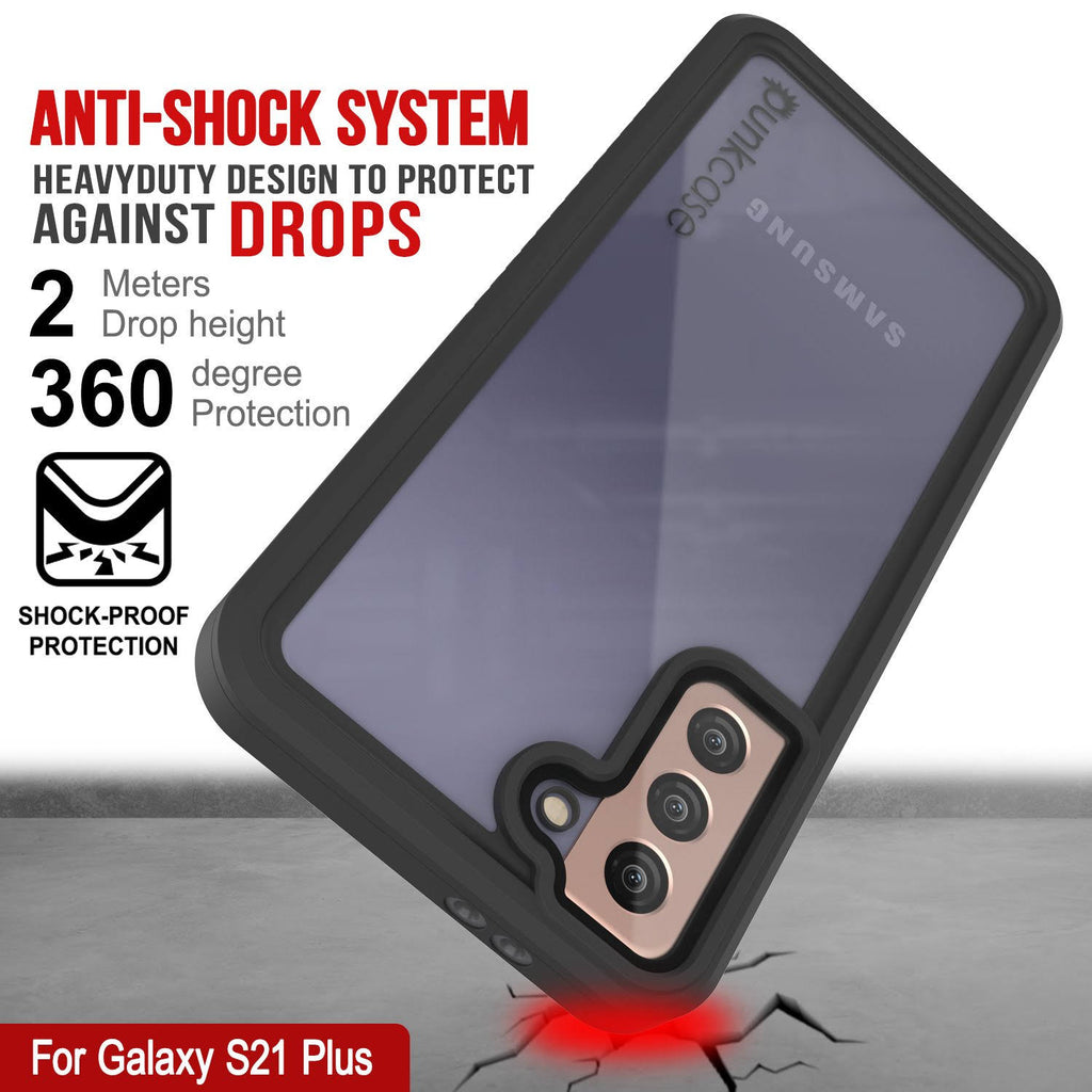 Galaxy S21+ Plus Water Shock Snowproof Slim Screen Protector Case Pink H71967