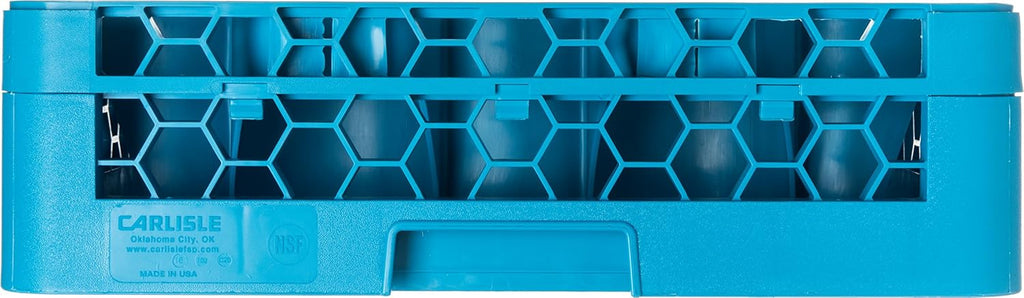20 Compartment Glass Rack with 1 Extender, Blue (Pack of 4) Y796