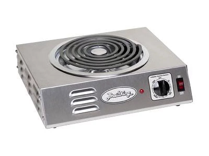 Electric Hot Plate 1500 W Stainless Steel Y87964