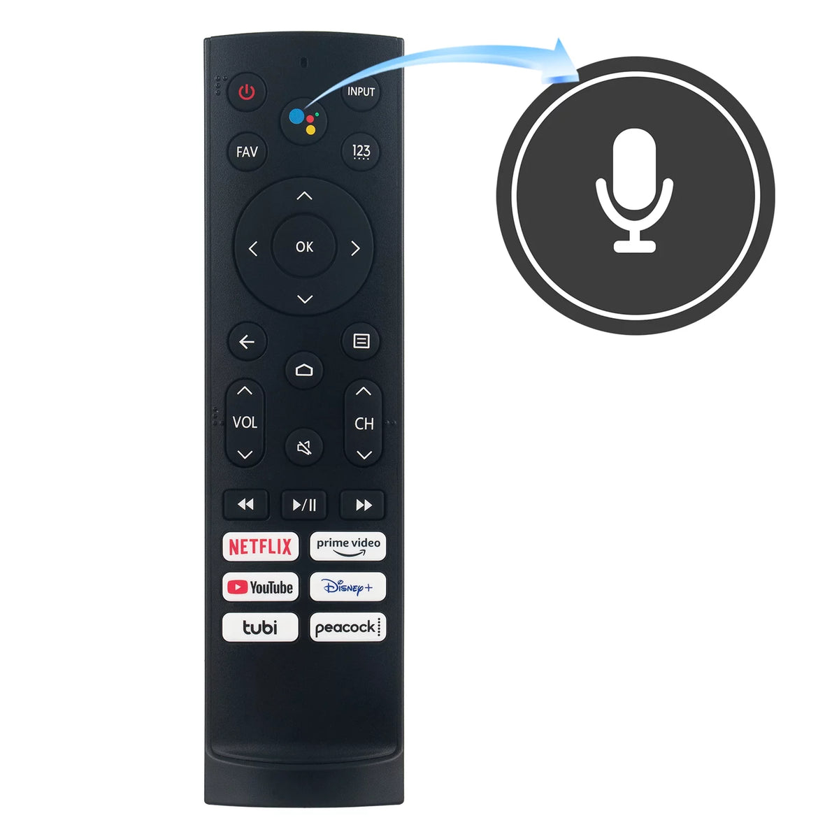 Replaced Remote Control M40253