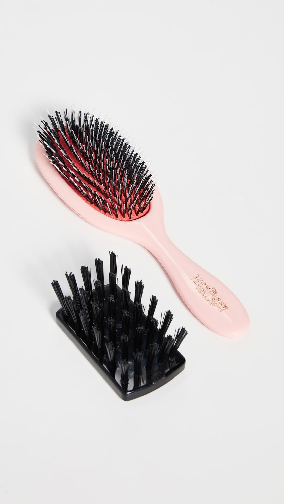 Pink Bristle and Nylon Brush B5026