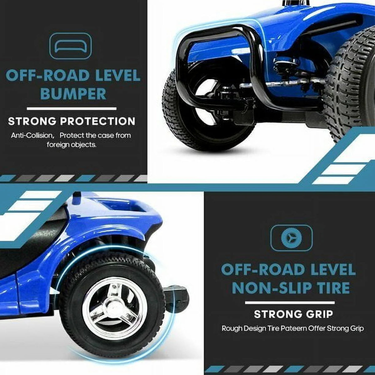 4 Wheel Folding Electric Mobility Scooter K252