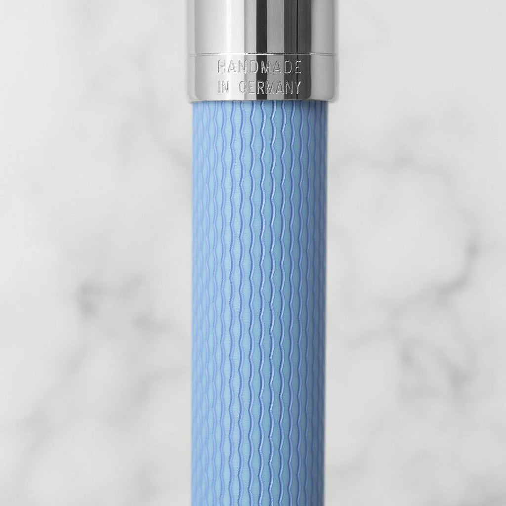 Fountain Pen Guilloche Gulf Blue - Fine B73013