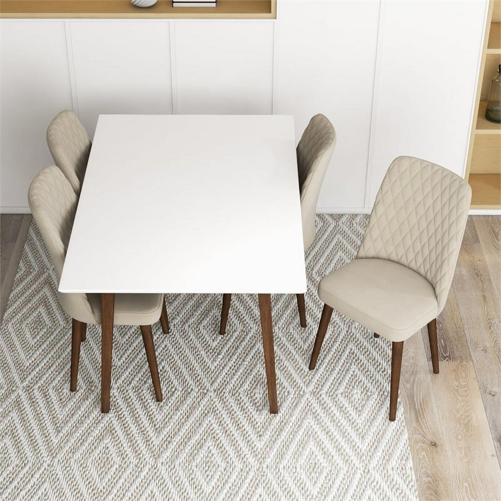 Mid Century Modern Kitchen Table and Chairs for 4 A794