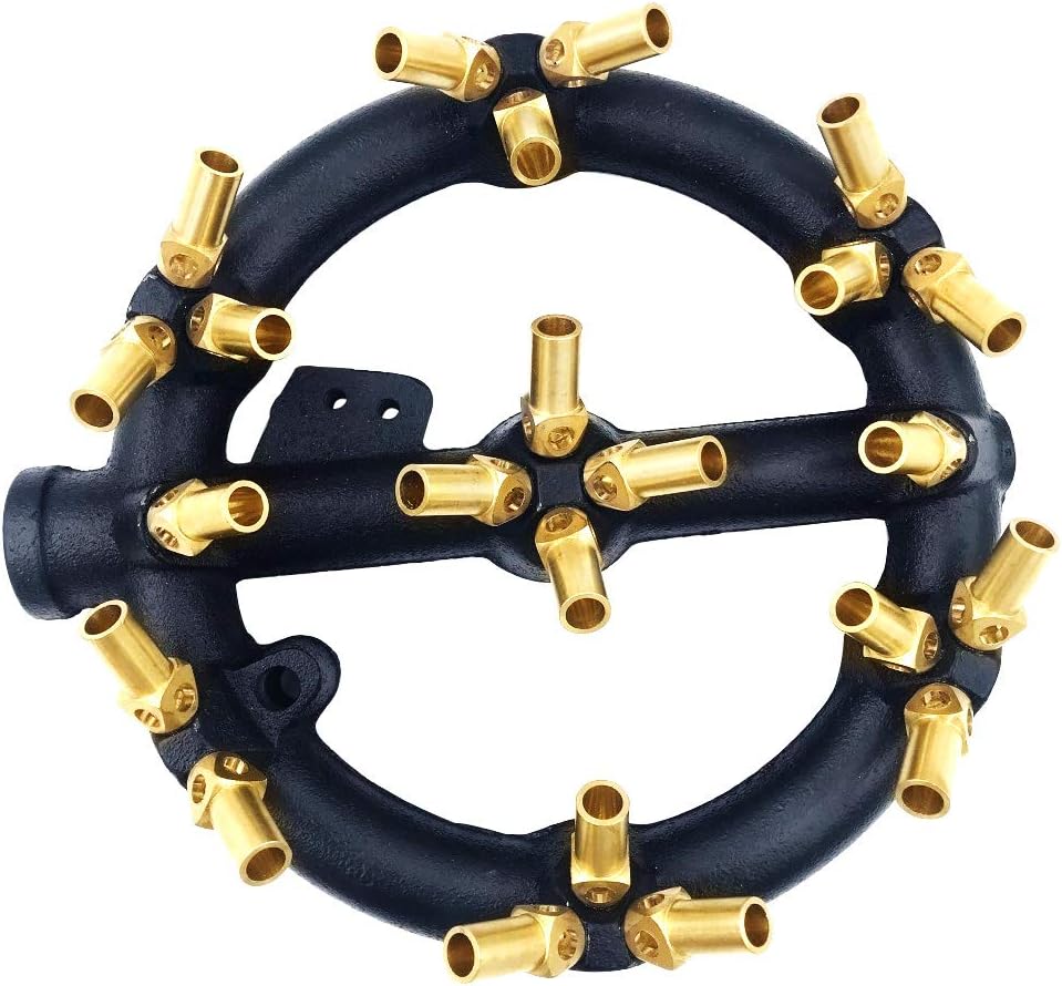 Natural Gas Jet Burner 23 Tips Cast Iron Body L853